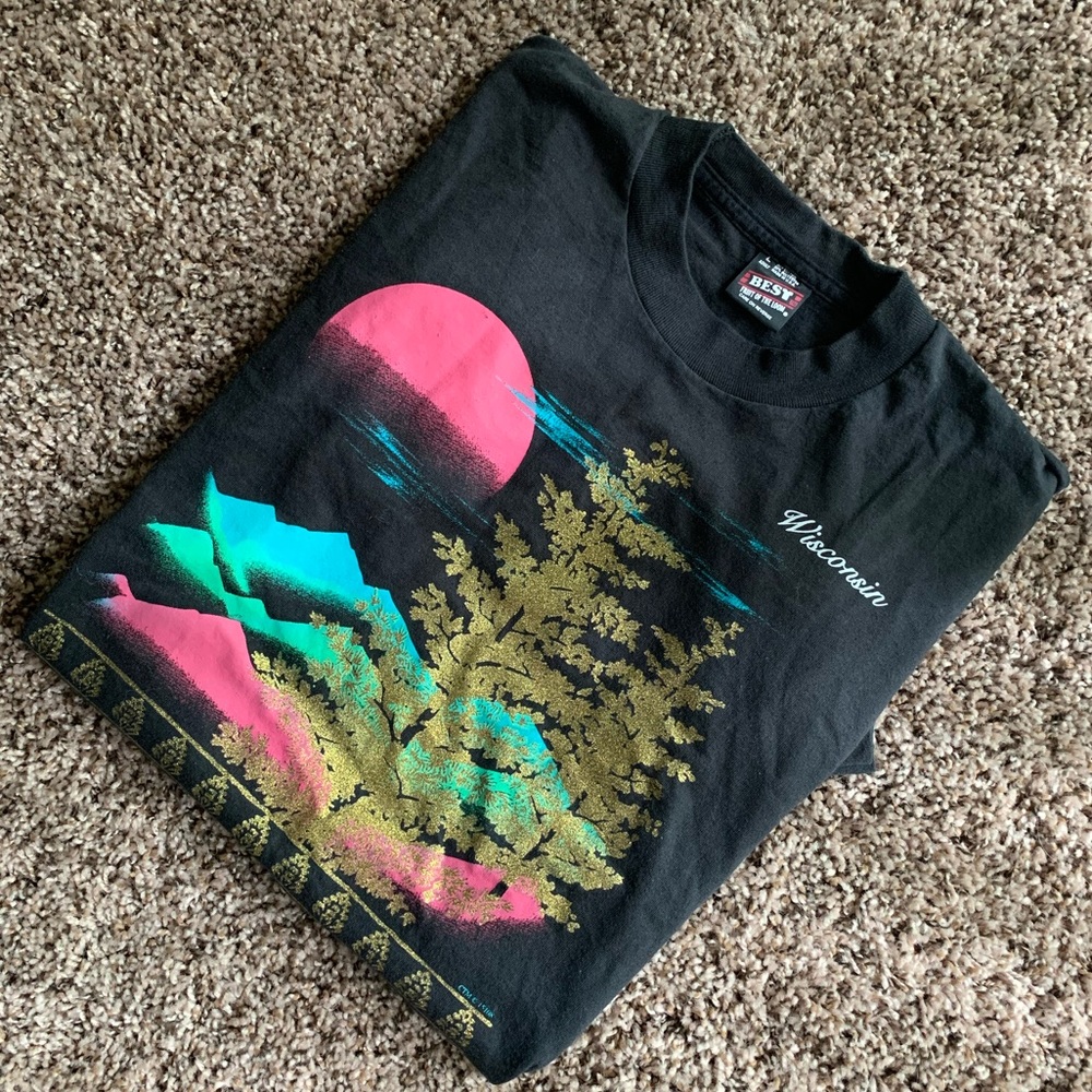 Vintage 90s Wisconsin T-shirt